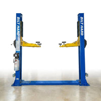 12,000 Lbs Two-Post Car Lift with 220V 4HP Motor & Single-Point Lock – Ideal for Shops, Garages & Heavy-Duty Vehicle Maintenance — Studio Shot